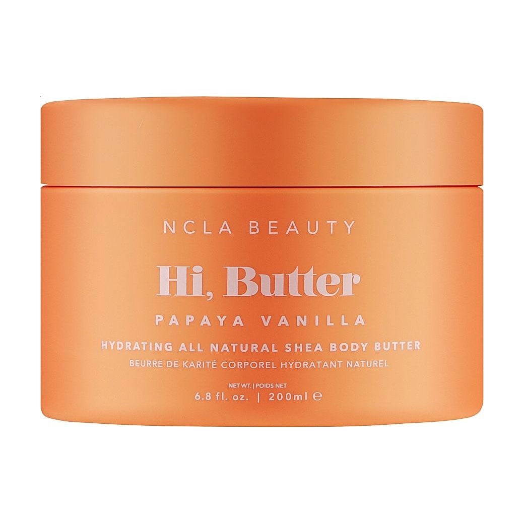 Уцінка! Батер для тіла NCLA BEAUTY Hi, Butter Hydrating All Natural Shea Body Butter Папая-ваніль, 200 мл